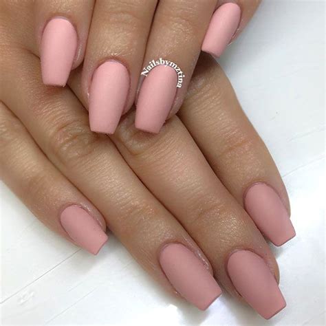 short nude coffin nails|56 Short Coffin Nails Design Ideas .